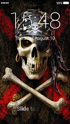 Skull Lock Screen