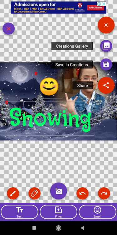 Snowfall Photo Frames - 2.0.47 - (Android)