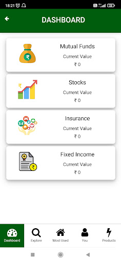 Android application Sondhi Investments screenshort