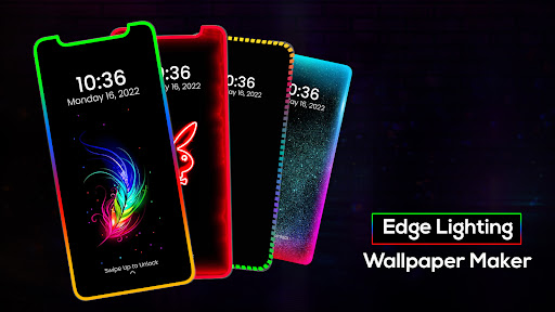 Android application Edge Lighting Wallpaper Live screenshort