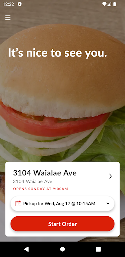 W & M Bar B-Q Burger Screen 2