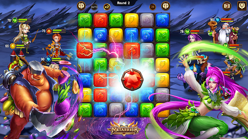 Metarrior - Puzzle Match-3 RPG Screen 3