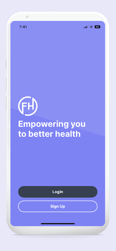 Android application Fashioned Health screenshort