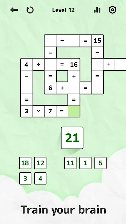Game screenshot Math Crossword — Number puzzle mod apk