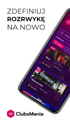 Android application ClubsMania screenshort