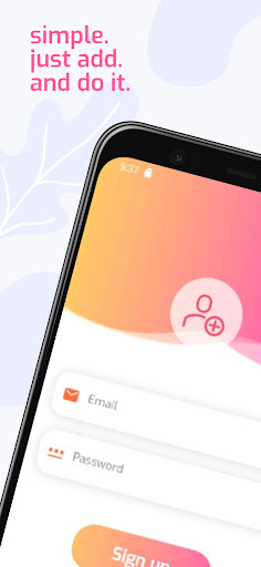 Android application Simple ToDo List screenshort
