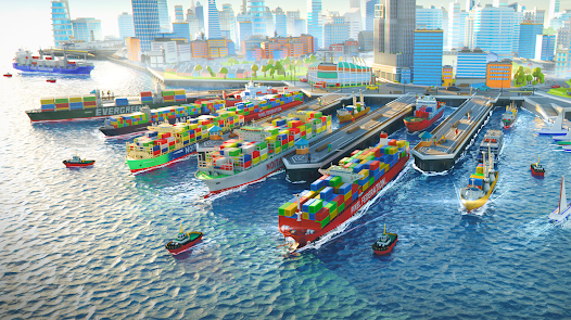 Port City: Ship Tycoon 2.10.0 APK + Mod (Remove ads / Free purchase / No Ads) for Android