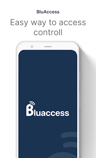 Android application BluAccess Admin screenshort