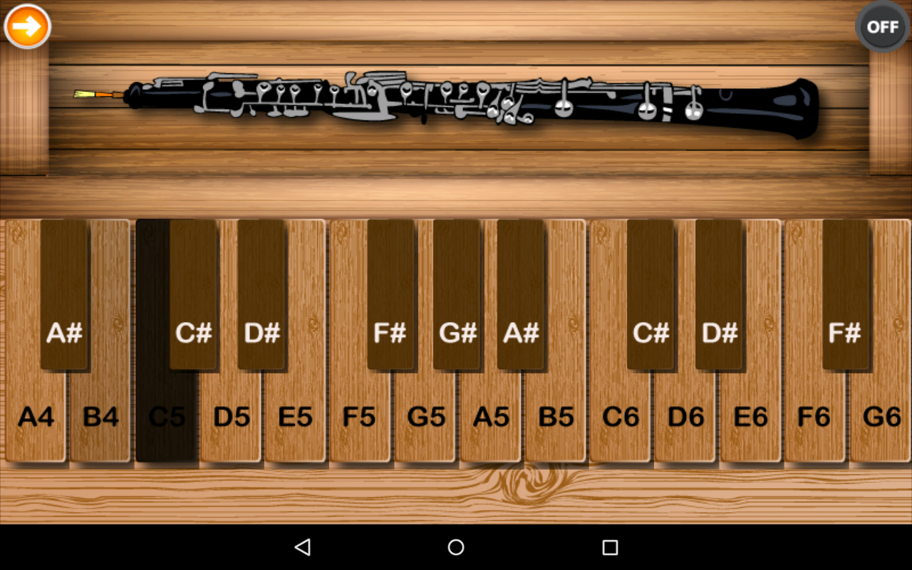 Android application Professional Oboe Elite screenshort