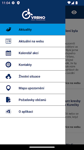Vrbno v mobilu Screen 2
