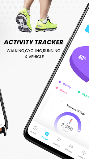 Pedometer - Step Counter Screen 2