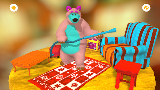 Masha and the Bear Coloring 3D 5