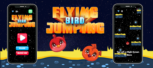 Android application Flying Bird Jumping screenshort