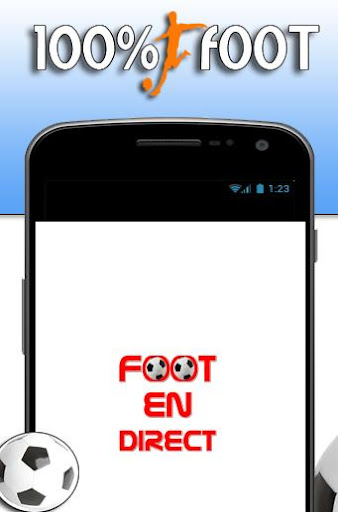 Android application FOOT EN DIRECT screenshort