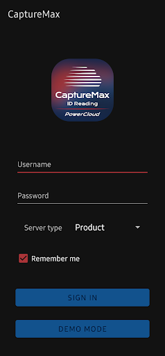 Android application CaptureMax PowerCloud screenshort