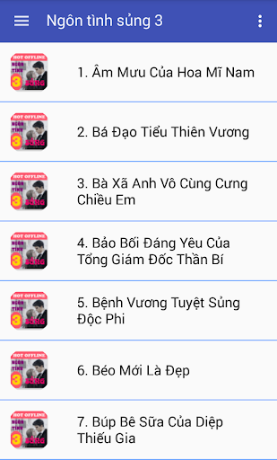 Truyện ngôn tình sủng Screenshot
