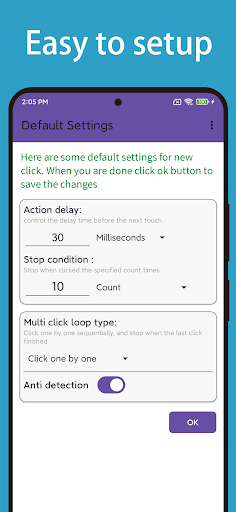 Crazy auto clicker Screen 3
