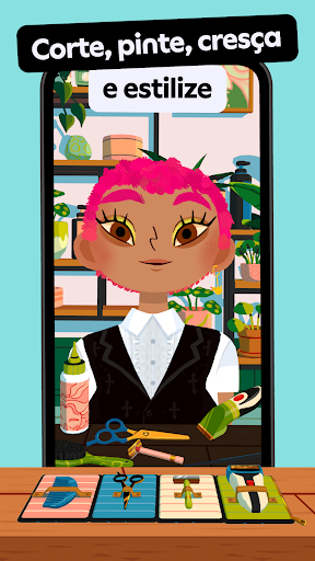 Toca Boca Hair Salon 4 Captura de Tela do Aplicativo Android 2