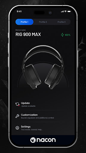 RIG 900 MAX NAVIGATOR Screenshot