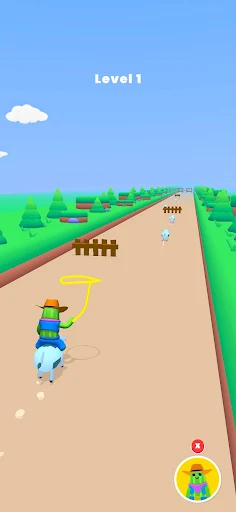 Talking Cactus : Rodeo Master - Screenshot 1