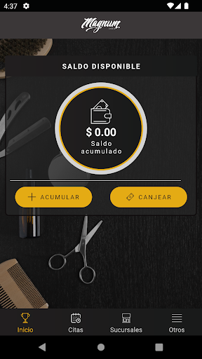 Magnum Barber Studio Screen 2