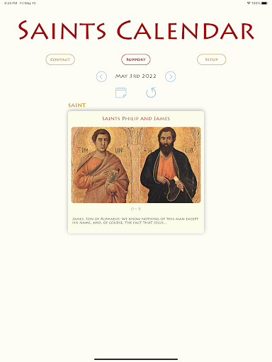 Catholic Saints Calendar Plus screenshot 10