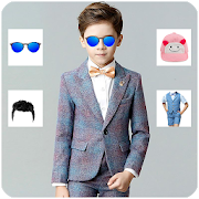 Kids Photo Editor – Suits, Hair, Glasses, Stickers