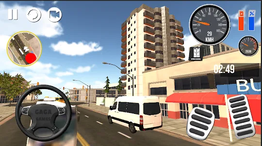 Minibus Driving Game - City Go