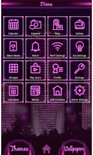 City Theme-Purple Love City- Screen 2