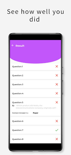 Quize : An Quiz App Screen 3