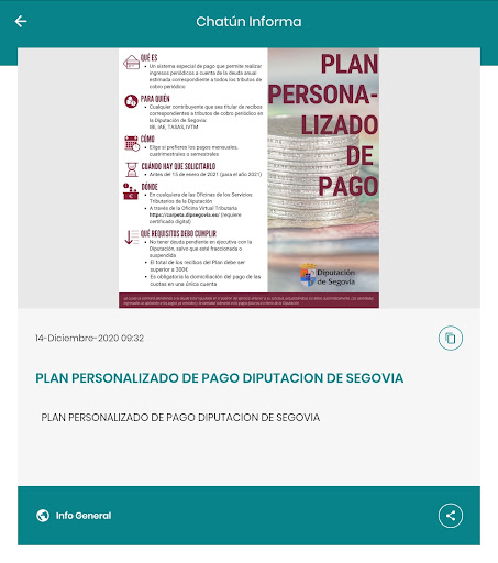 Chatún Informa Screen 3