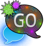 GO SMS THEME/FlowerNightSky icon