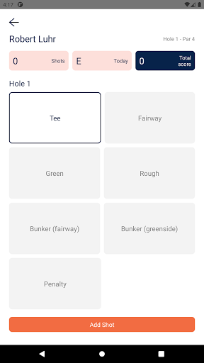 Golf Genius Officials Screen 2