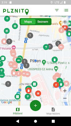 PlzniTo Screen 2