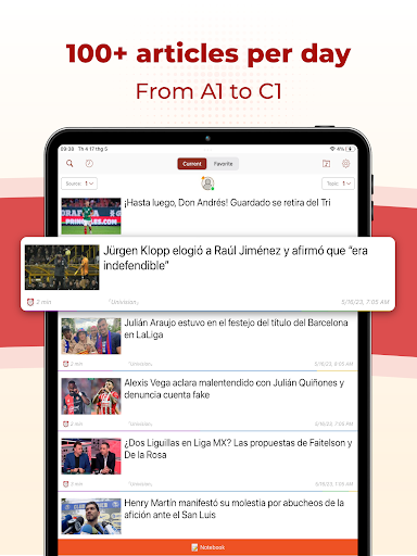 Screenshot of Todaii: Easy Spanish