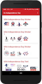 Independence Day USA - Sticker 1.0 APK + Mod (Unlimited money) untuk android