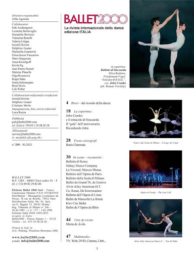 Ballet2000 ITALIA Screen 2