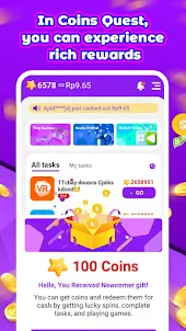 Coins Quest-Redeem Real Money