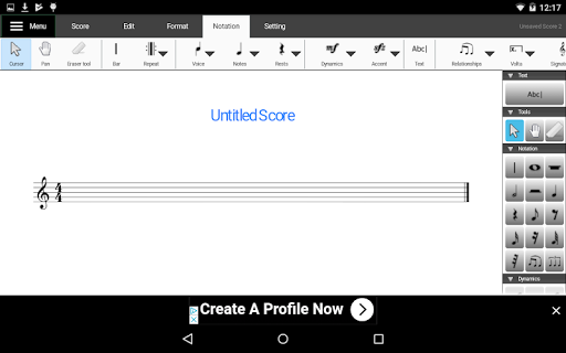 Crescendo Music Notation Free Google Play のアプリ