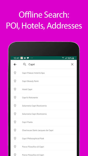 Capri Offline Map and Travel G Screen 3