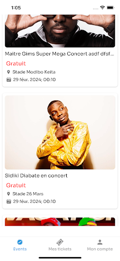 NTicket Screen 2
