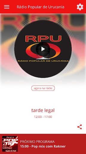 Rádio Popular de Urucania Screenshot 1 - AppWisp.com