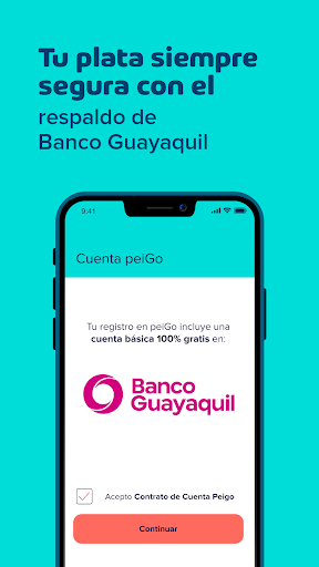 PeiGo: ¡Tu primera tarjeta! Screen 3