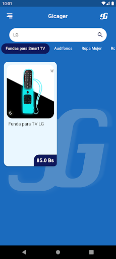Gicager Store Screen 3