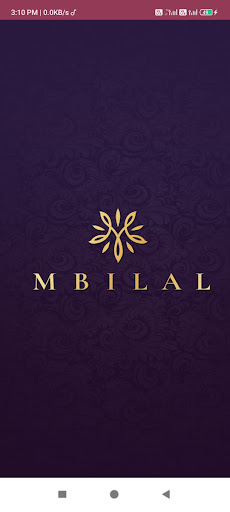 Android application Mbilal screenshort