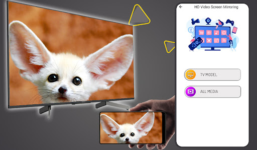 HD Video Screen Mirroring Cast