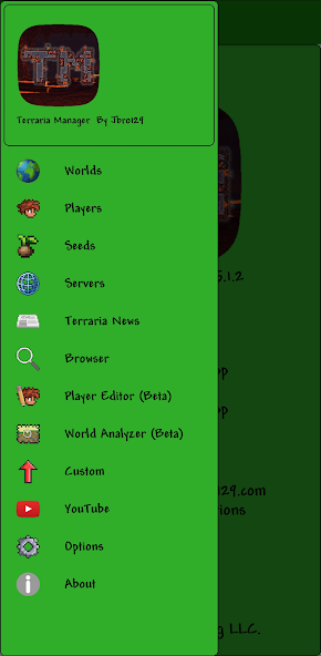 Terraria Manager 1.5.0.4 APK + Мод (Unlimited money) за Android