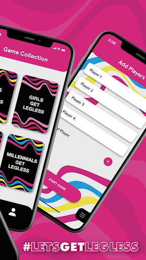 Leglapp - Party App Screen 3