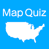 US States & Capitals Map Quiz icon
