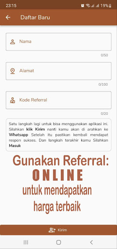 Android application IG Reload screenshort